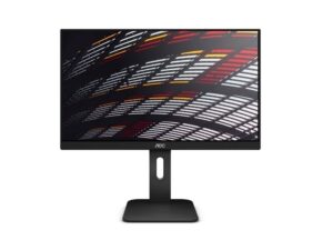 AOC 24P1 PRO | 60,5 cm (23,8") | 1920x1080 | IPS | 5ms | VGA DVI HDMI DisplayPort 4xUSB3.0 | Pivot | Zvočniki | sRGB107% | Pisarniški Monitor Brez Robov