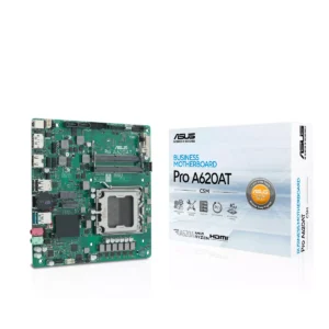 ASUS PRO A620AT-CSM | DDR5 | AM5 | miniITX | Matična PloščaPRO A620AT-CSM | DDR5 | AM5 | miniITX | Matična Plošča