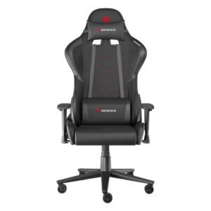 Genesis Nitro 550 G2 | Črn | Zračna Tkanina In Eko Usnje | 1D Nasloni | Naklon 135° | Do 150 Kg | Gaming Stol