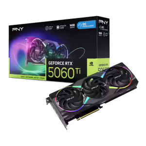 PNY RTX 5060 Ti VERTO OC Dual Fan 16GB | GDDR7 | 1xHDMI 3xDisplayport | Grafična Kartica