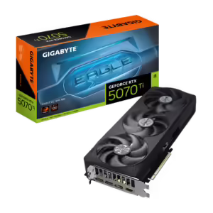 Gigabyte RTX 5070 Ti 16GB Eagle OC SFF | GDDR7 | 3 Ventilatorji | Grafična Kartica