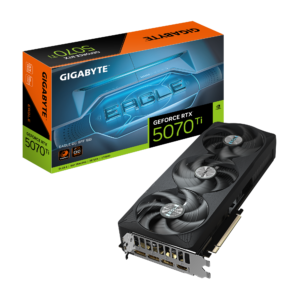 Gigabyte RTX 5070 Ti 16GB Eagle OC SFF | GDDR7 | 3 Ventilatorji | Grafična Kartica