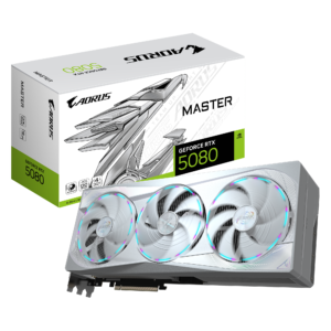 RTX 5080 MASTER ICE 16GB Bela | Gigabyte Aorus | Grafična Kartica