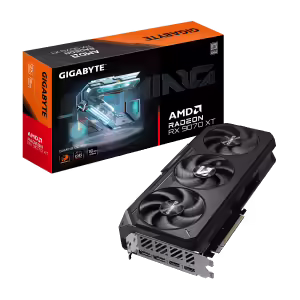 GIGABYTE Radeon RX 9070 XT GAMING OC 16GB | GDDR6 | 2xHDMI 2xDisplayport | Grafična Kartica