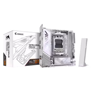 Gigabyte X870I AORUS PRO ICE X870 | DDR5 | M-ITX | Bela Matična Plošča