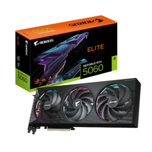 GIGABYTE RTX 5060 8GB AROUS ELITE | GDDR7 | 3 Fan | Grafična Kartica