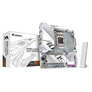 Gigabyte B850M AORUS ELITE WIFI6E ICE | AM5 | mATX | DDR5 | Bela Matična Plošča