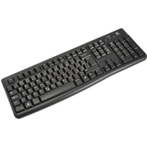 LOGITECH K120 OEM | USB | Žična | Črna | SLO g. | Kompaktna in Trdna Tipkovnica