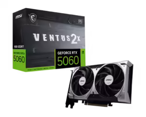 MSI RTX 5060 Ventus 2X OC 8GB | GDDR7 | Grafična Kartica