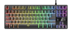 TRUST GXT 833 THADO | RGB Črna | GAMING TIPKOVNICA