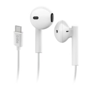 SBS USB-C | Mikrofon | Bela | Stereo Žične Slušalke