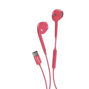TUBB MUSIC HERO | ŽIČNE | USB-C | MIKROFON | ROZA | SLUŠALKE