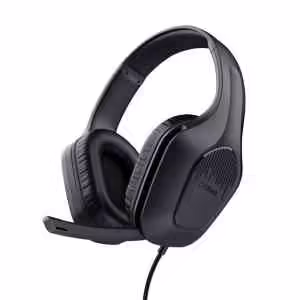TRUST GAMING GXT 415 ZIROX | ČRNE | SLUŠALKE