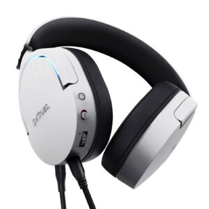 TRUST GAMING GXT 489W FAYZO 7.1 | RGB | BELE | SLUŠALKE