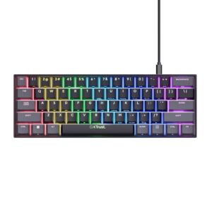 TRUST GXT 867 ACIRA | MEHANSKA | RGB | GAMING MINI TIPKOVNICA