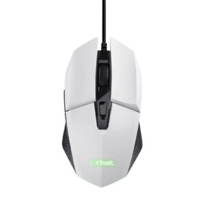 TRUST GXT 109W FELOX | BELA | GAMING MIŠKA
