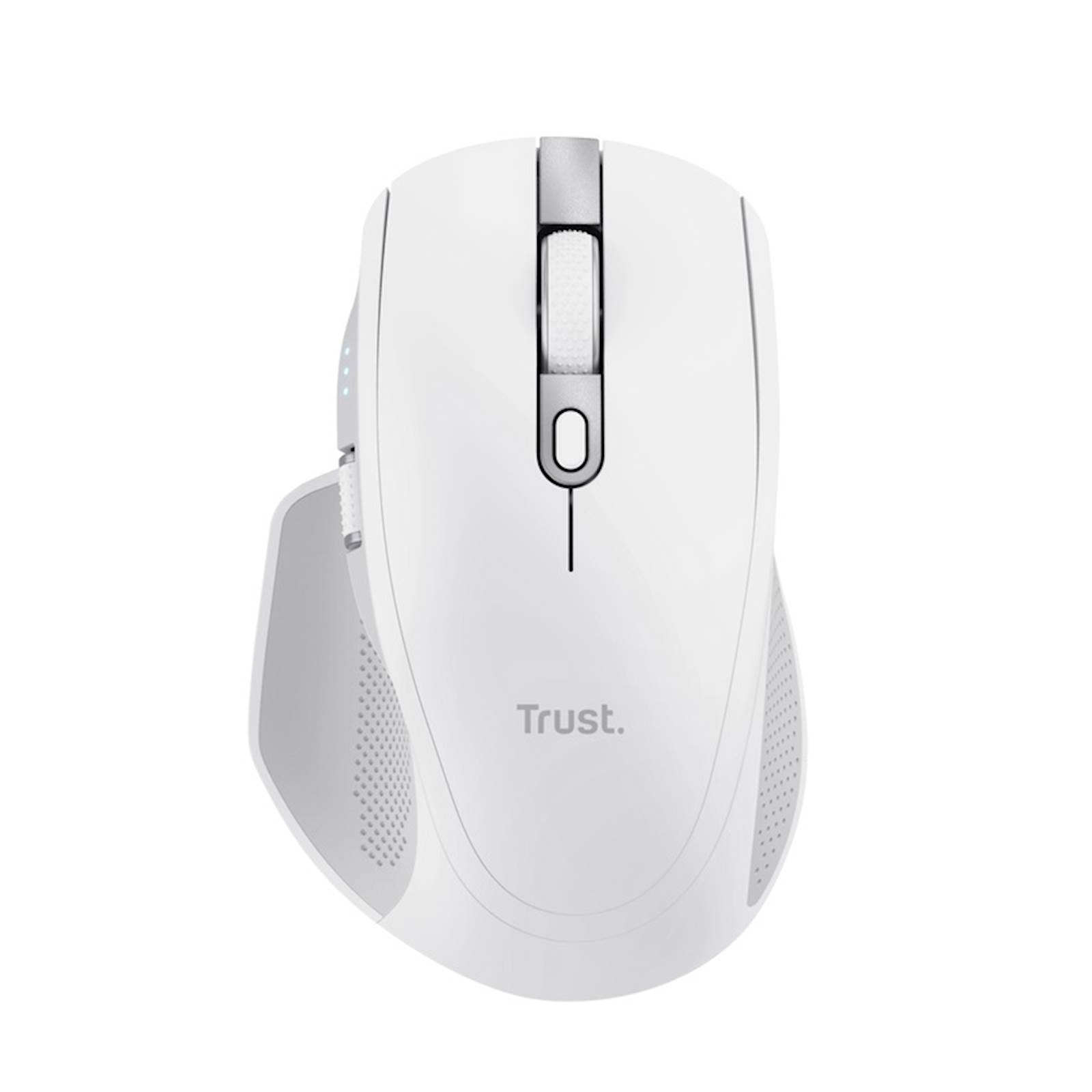 Trust ozaa+ | brezžična | bela | ergonomska miška 1 Trust miška brezžična ozaa+ bela komponentko