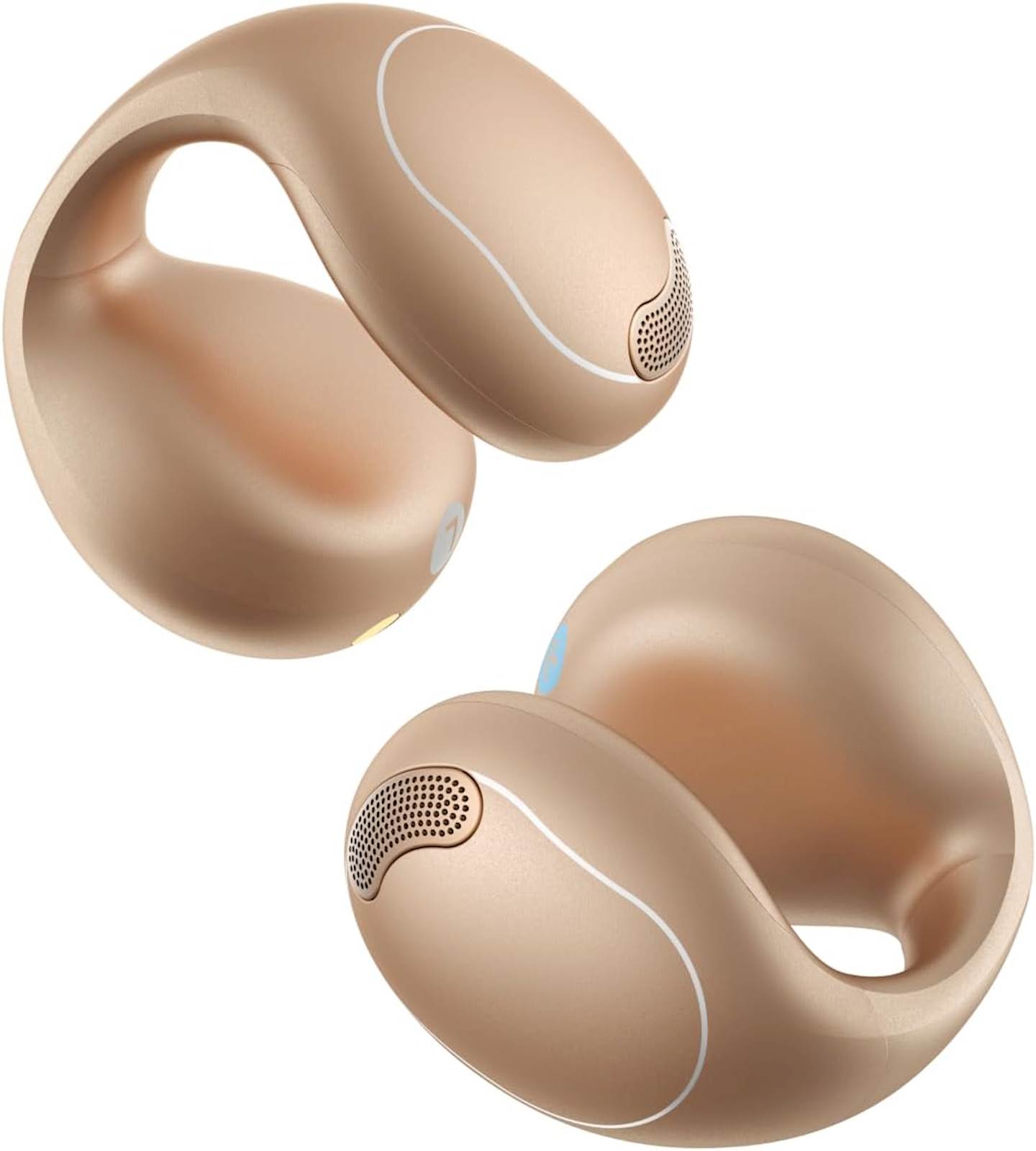Soundcore c40i | bluetooth 5. 4 | open-ear clip-on | 7h + 21h | ipx4 | zlate brezžične ušesne slušalke 1 Soundcore c40i | bluetooth 5. 4 | open-ear clip-on | 7h + 21h | ipx4 | zlate brezžične ušesne slušalke