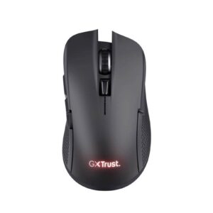Trust GXT 931 Ybar | Brezžična Gaming Miška | 2.4 GHz + Bluetooth | 7200 DPI | RGB | Polnilna | Črna | Gaming Miška