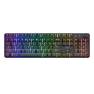 TRUST GAMING TIPKOVNICA GXT868 TORIX PREMIUM | RGB ČRNA | Mehanska Tipkovnica