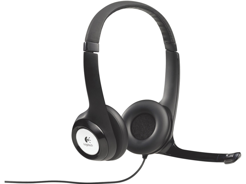 Logitech h390 | usb | črna | mikrofon | stereo slušalke 1 Logitech h390 usb z mikrofonom slušalke komponentko