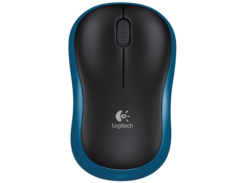 Logitech m185 | brezžična | optična | modra | miška za vsakdanjo uporabo 1 Logitech m185 brezžična optična modra komponentko