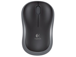 LOGITECH M185 | Brezžična | Siva | Optična Miška