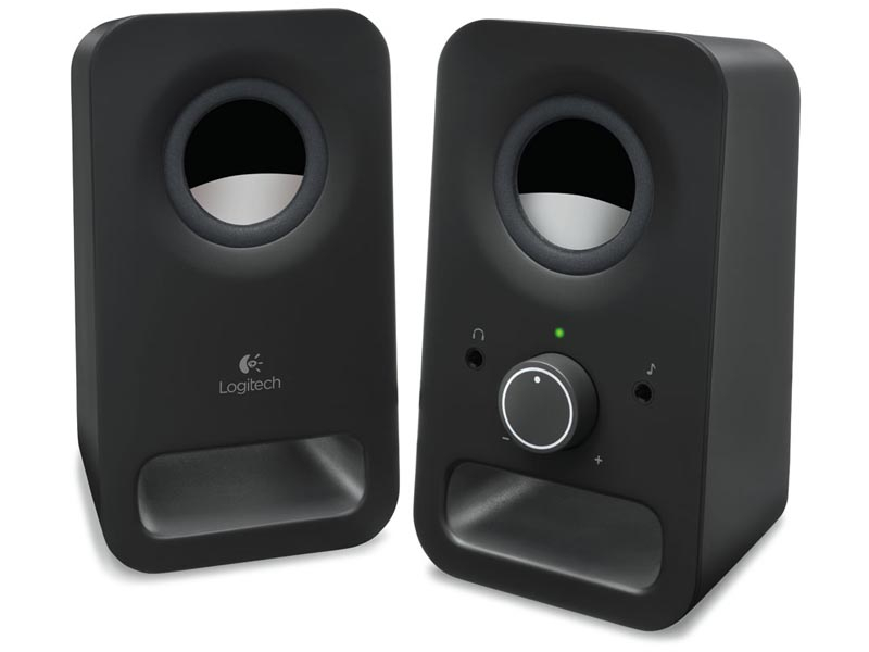 Logitech z150 2. 0 | 6w | črna | stereo zvočniki 1 Logitech z150 2. 0 6w polnočno črni zvočniki komponentko