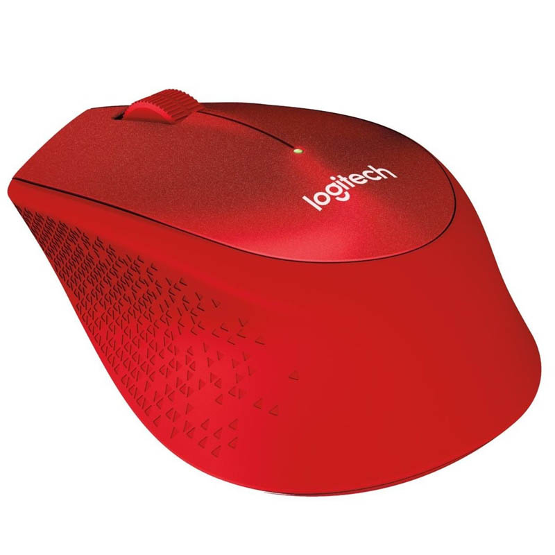 Logitech m330 silent plus | brezžična | optična rdeča miška 1 Logitech m330 silent plus brezžična optična rdeča komponentko