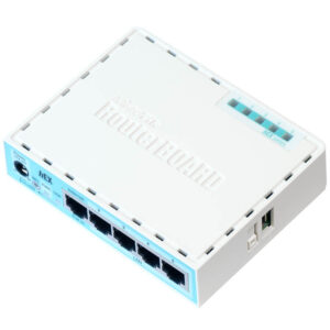 MIKROTIK hEX RB750GR3 | 5-Port Gigabit | Dual Core 880MHz | 256MB RAM | RouterOS L4 | Usmerjevalnik-Router