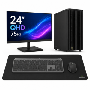 Komponentko Workstation Performance | Intel Core Ultra 5 225 | Intel Graphics | 16 GB RAM | 1 TB NVMe | Philips 245E1S 23,8″ QHD 75Hz | Logitech MK950 | Zmogljiva Delovna Postaja