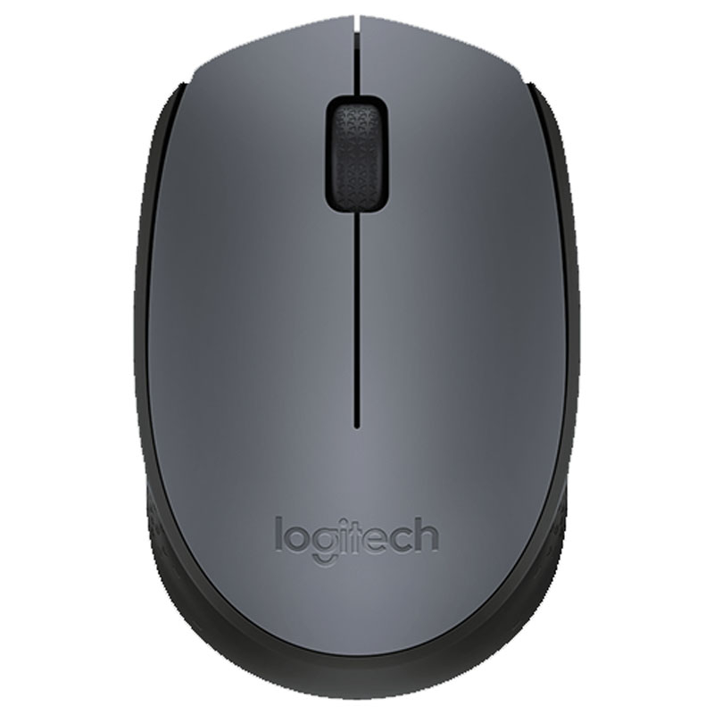 Logitech m170 | brezžična | siva | optična miška 1 Logitech m170 brezžična optična miška siva komponentko