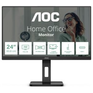 AOC 24P4CV P4 Series | 23,8 Palca | Full HD IPS | 120 Hz | USB-C Dock 96 W | RJ45 | Nastavljivo Stojalo | Monitor
