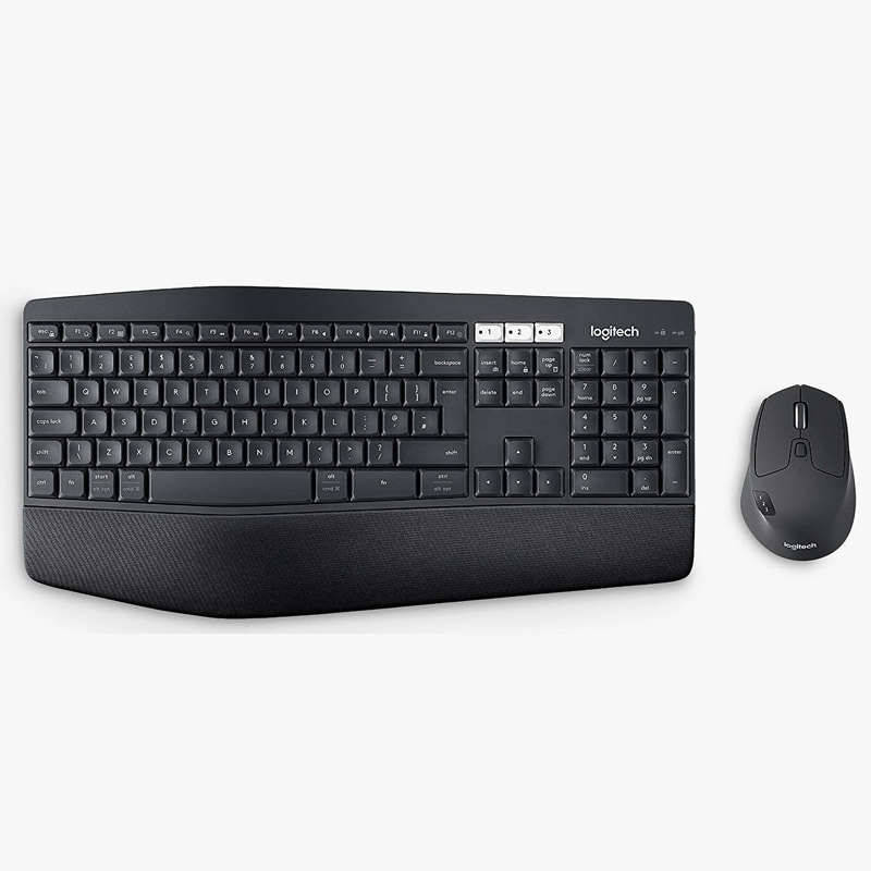 Logitech mk850 performance | slo g. | brezžična | črna | tipkovnica in miška 1 Logitech mk850 performance črna slo tisk brezžična tipkovnica + miška komponentko