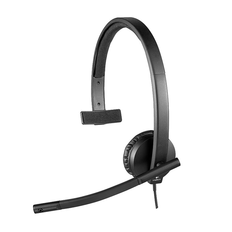 Logitech h570e mono | žične | mikrofon | službene slušalke 1 Logitech h570e mono žične z mikrofonom slušalke komponentko