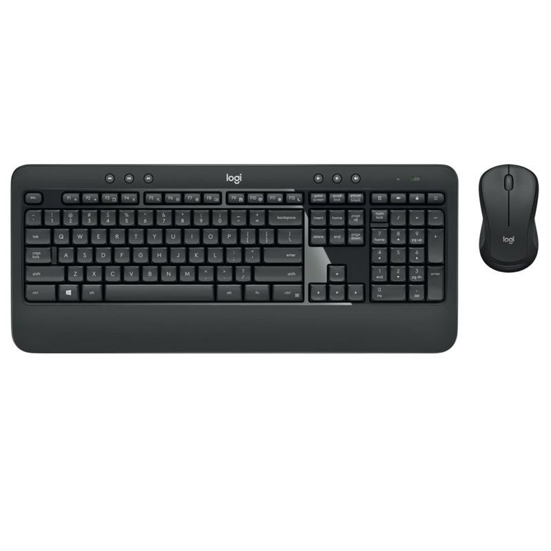 Logitech mk540 | črna | brezžična | slo g. | tipkovnica + miška 1 Logitech mk540 komponentkobrezžična slovenska tipkovnica + miška