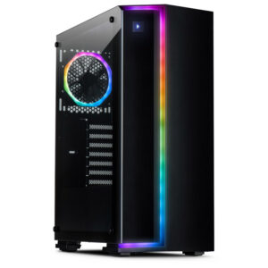 INTER-TECH S-3906 Renegade | ATX | RGB | Črna | Gaming Ohišje