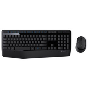 LOGITECH MK345 | Brezžična | Črna | SLO g. | Tipkovnica + Miška