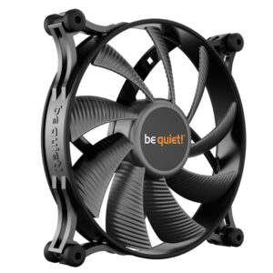 BE QUIET! Shadow Wings 2 | 140mm | 4-pin | PWM | Črn | BL087 | Učinkovit računalniški ventilator