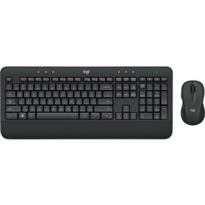 LOGITECH MK545 ADVANCED | Brezžična | Črna | SLO Gravura | Tipkovnica + Miška