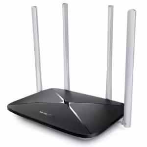 MERCUSYS AC12 Serija | AC1200 Dual Band | 1200 Mbps | 4 Zunanje Antene | IPv6 IPTV | Brezžični Usmerjevalnik-Router