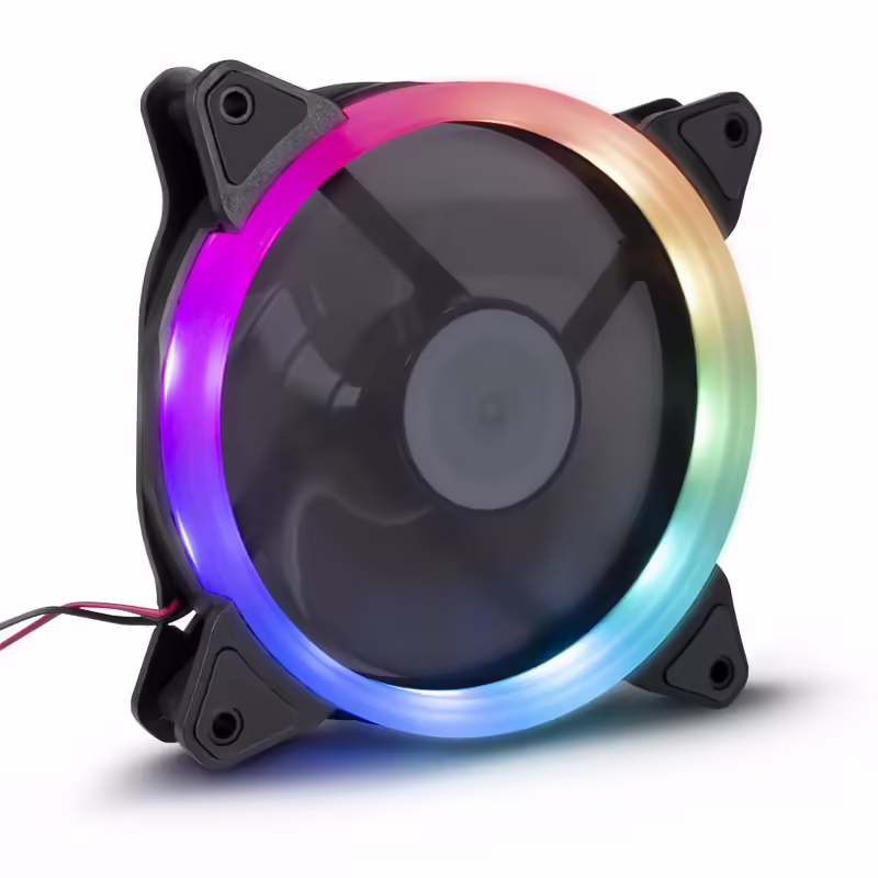 Inter-tech argus rs-051 | rgb črna | 120mm | zračno hlajenje 1 Inter-tech argus rs-051 rgb 120mm ventilator komponentko