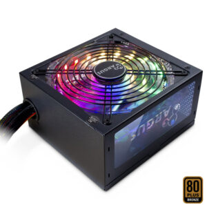 INTER-TECH Argus RGB-600W CM II | 80Plus Bronze | ATX | RGB Napajalnik