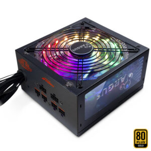 INTER-TECH Argus RGB-650W CM II | 80Plus Gold | Modularni | ATX | RGB Napajalnik