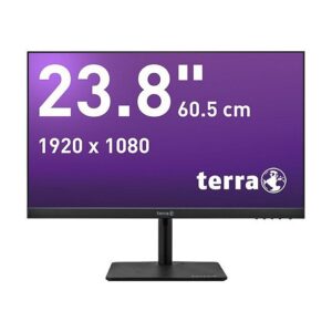 TERRA 2427W HA V2 | 23,8-Palčni FHD VA | Višinsko Nastavljiv | HDMI DP USB-C | 5 Ms | Črn Monitor