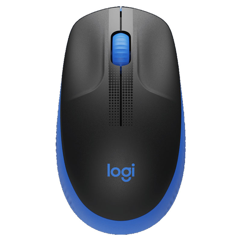 Logitech m190 | brezžična | optična modra miška 1 Logitech m190 brezžična optična modra miška komponentko