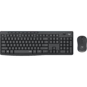 LOGITECH MK295 Silent | Brezžična | Črna | SLO g. | Tipkovnica + Miška