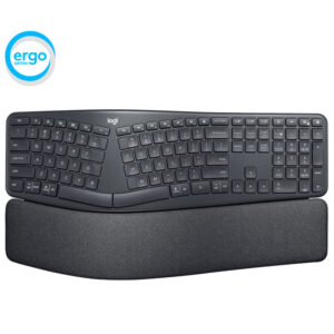 LOGITECH ERGO K860 SPLIT | Brezžična | Bluetooth | SLO g. | Črna Tipkovnica