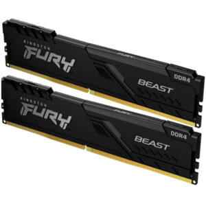 Kingston Fury Beast | 32GB (2x16GB) | 3200MHz | DDR4 | KF432C16BB1K2/32 | RAM Pomnilnik