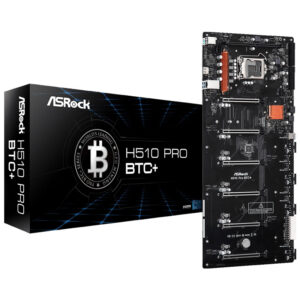 ASROCK H510 Pro BTC+ | LGA1200 | ATX | DDR4 | 32GB | 90-MXBGL0-A0UAYZ | Mining Matična Plošča